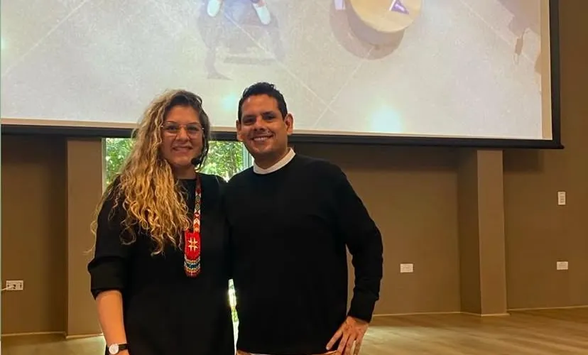 Nathalia Miranda y José Rodríguez, fundadores de Transformente